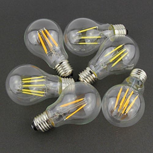 1pc E27 2W Branco 85-265V LED LUZ LUZ FILamento Retro Lamp