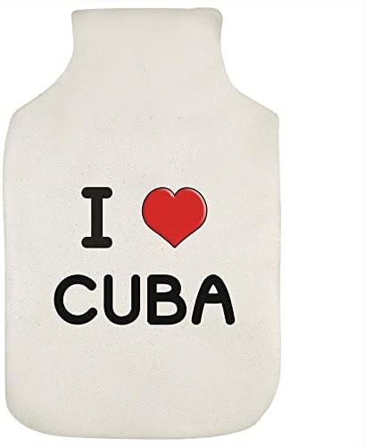 Azeeda 'eu amo a tampa da garrafa de água quente de Cuba'