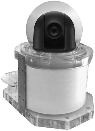 Câmera de Zoom IP de alta definição de alta definição subaquática, vídeo 1080p, 340 graus e 100