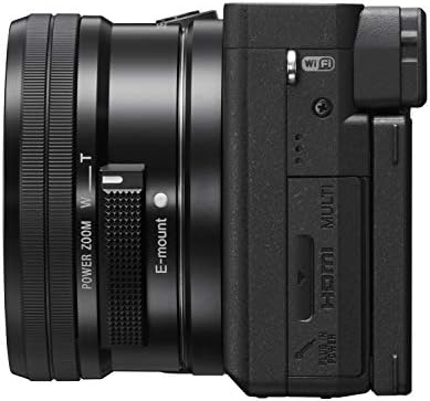 Sony Alpha 6400 | Câmera APS-C Mirrorless com Sony 16-50 mm f/3.5-5.6 Lente de zoom de potência, preto