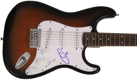 Ozuna assinou autógrafos de stratocaster de stratocaster guitarra com James Spence JSA Authentication