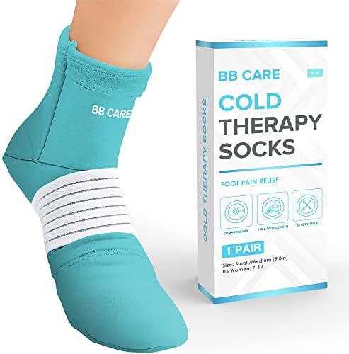 Meias de terapia a frio BB Care - meias de resfriamento reutilizáveis ​​para pés quentes - meias