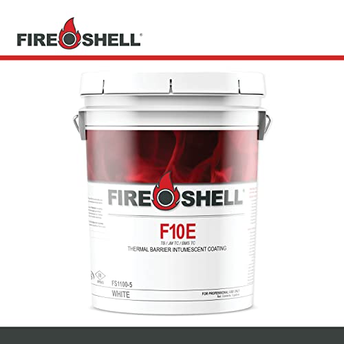 FireShell F10E Coating Intumescent - cinza 5 galões