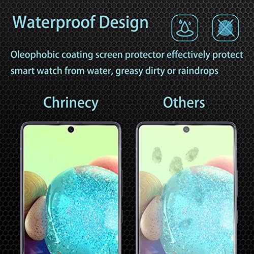 [3+2] 3 Protetor de tela de embalagem para o Samsung Galaxy A71 4G/5G/5G UW com 2 protetor de lente