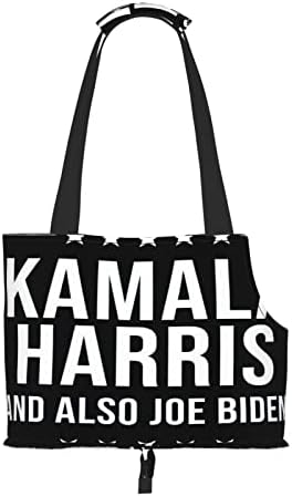 Kamala Harris e também Joe Biden Pet Carrier Bags para cães pequenos Tote Bag Carrier Pet Bag Bolsa