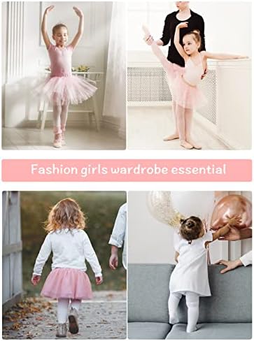 Calças de balé de meninas de Zando para meninas para crianças meias de dança de pé para crianças uniformes