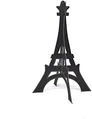 3D Glited Eiffel Tower Stand, 12 polegadas
