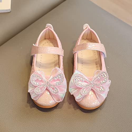 Moda de verão infantil sandálias meninas sapatos casuais inferior plano shinestone fita arco de fita