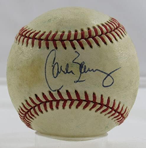 Carlos Baerga assinou Autograph Autograph Rawlings Baseball B101 - Bolalls autografados