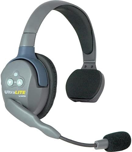 EARTEC Hub7SMXD Hub mini-base duplex de 7 pessoas, inclui 6x fone de ouvido único ultralita, fone de ouvido