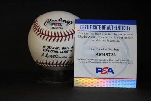 Herman Franks assinou o Baseball Autograph Auto PSA/DNA AM48728 - Bolalls autografados