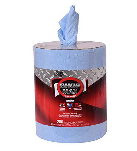 Tork Shopmax Heavy Duty Centerfeed Paper Towel Blue W22, Alta absorção, 450 folhas, 450338