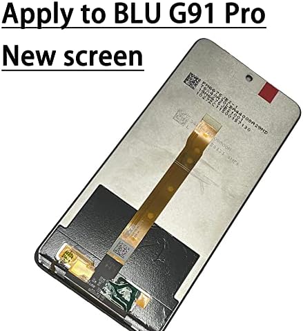 Nunlks para Blu G91 Pro Touch Screen Assembly Digitalizer Substituição com ferramentas para Blu