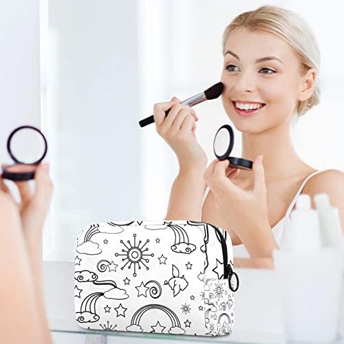 Bolsas de cosméticos para mulheres, bolsas de bolsas de maquiagem de maquiagem Bolsa de maquiagem