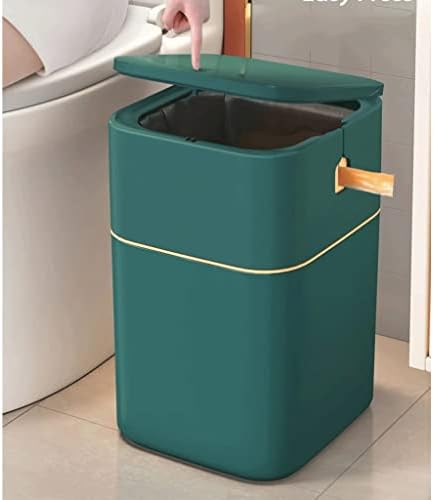 Pressão de vedação de estilo nórdico de lixo do SELSD para a cozinha Bathet Storage Balde Dustbins Acessórios