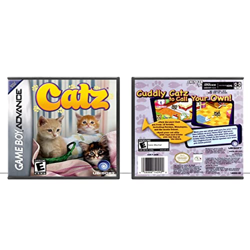 Catz | Game Boy Advance - Caso do jogo apenas - sem jogo