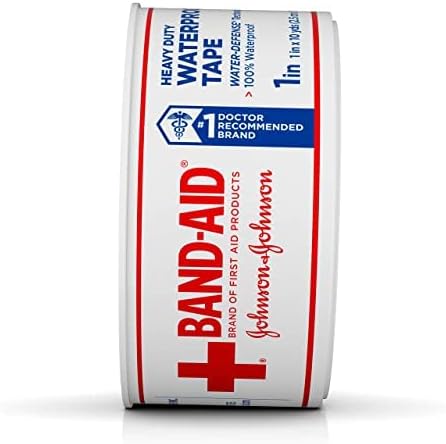 Band-Aid Brand of First Aid Products Freawroned, 1 polegada por 10 jardas