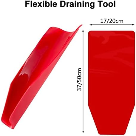 Ferramenta de reparo de placa de drenagem portátil de drenagem de drenagem, ferramenta flexível de drenagem
