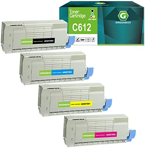 Substituição de cartucho de toner C612 compatível com C61