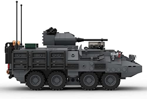 Lingxuinfo Militar Blindado IFV Bloco de construção de 529 peças, veículos militares veículos de infantaria