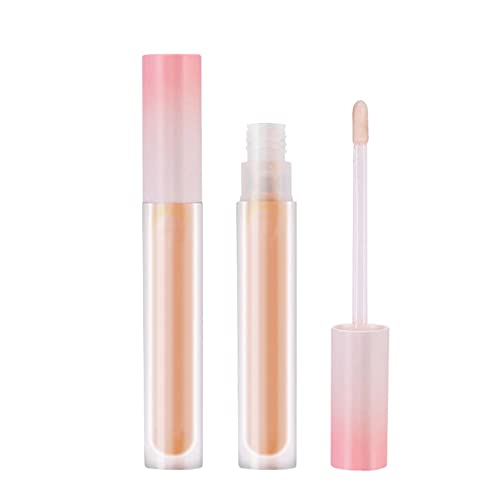 Max Makeup Lip Gloss 3 Lipstick e Lip Care Enhancer Beautiful e lábios fosos hidratantes e reduzindo linhas finas Lip Gloss 3,5 ml de sabores para brilho labial