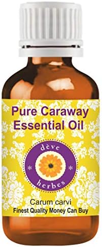 Deve Herbes Caraway Pure Caraway Essential Oil Natural Terapêutico Vapor destilado 50ml