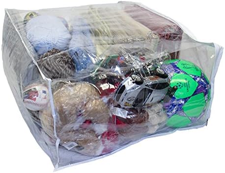 Oreh Homewares Jumbo Sacos de armazenamento com zíper de vinil pesados ​​para blusas, cobertores,