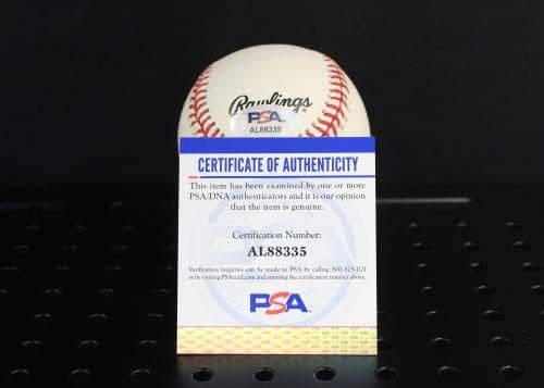Hank Aaron assinado Baseball Autograph Auto PSA/DNA AL88335 - Bolalls autografados