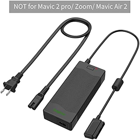 Smatree filtra 3 pacotes com carregador de bateria para Mavic Pro/Platinum, Mavic Pro Charge Hub com 80W