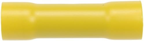 Dorman 86458 conector de butt de bitola 4 amarelo, 2 pacote universal ajuste