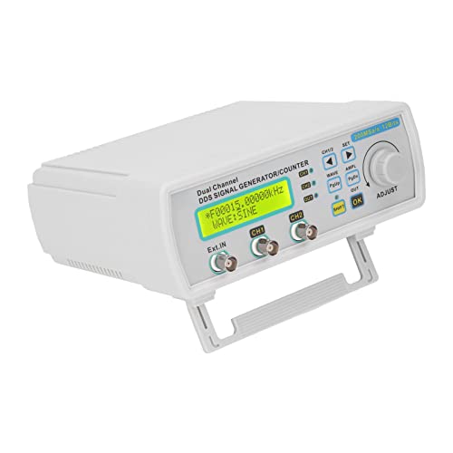 Contador do gerador de sinal DDS, LCD Exibir medidor de frequência Profissional Proteção de curto -circuito Protectível