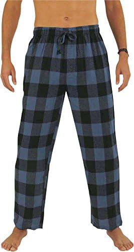 Calças de pijama de flanela masculinas Norty - Calças de pijama masculinas - pijamas de flanela de mistura de