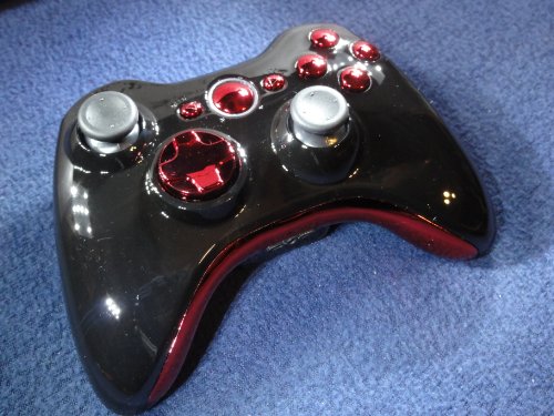 Controlador Black/Chrome Black/Chrome Black 360 Controlador Modded Cod Ghosts, Call of Duty Black