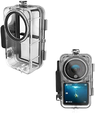 Caixa de mergulho na câmera à prova d'água subaquática, estojo de alojamento de câmera de proteção