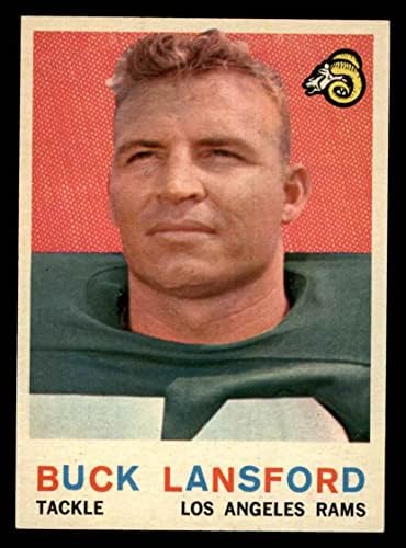 1959 Topps 152 Buck Lansford Los Angeles Rams NM Rams Texas