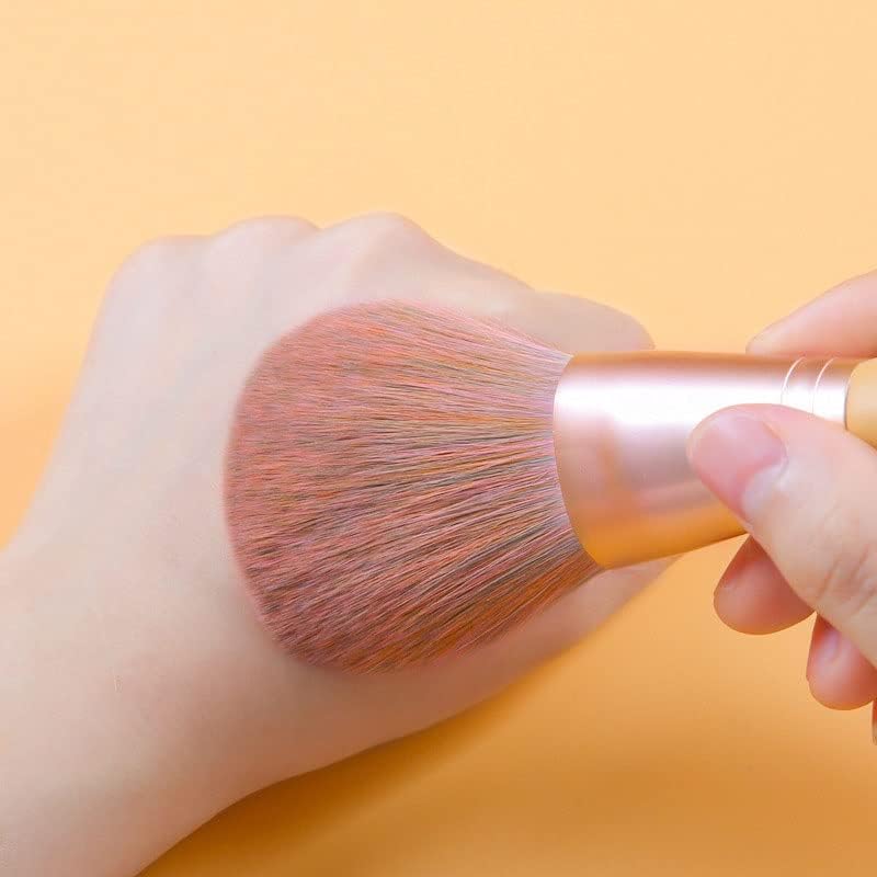 DNATS 12 Brush de maquiagem Conjunto completo de ferramentas de beleza de escova de sombra de blush de pó solto