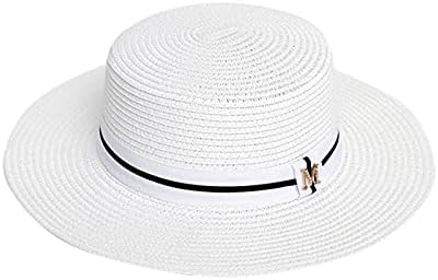 Chapéus de sol do sol feminino com largura de aba abatável com chapéu de praia esportivo ao ar livre de arames