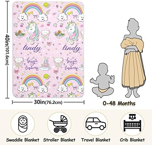 Clante de arremesso 儿童 沙滩巾 独 角兽 1 cobertor de algodão para bebês, recebendo cobertor, cobertor leve leve para