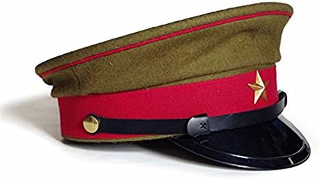 Byr Japan Exército Cap WW2 WWII Réplica de lã Wide Brim Hat