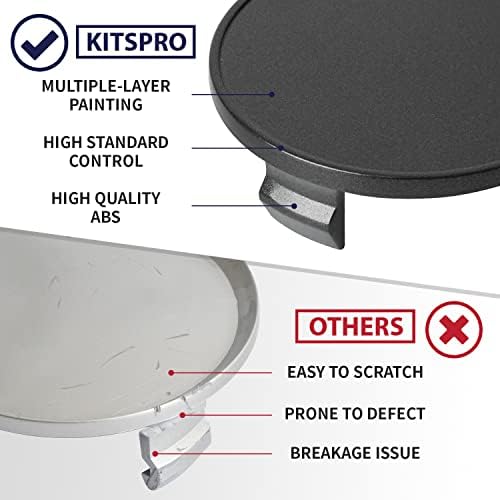 KitsPro Universal Wheel Center Caps encaixa as tampas centrais da roda com diâmetro interno de 48 a 66 mm,