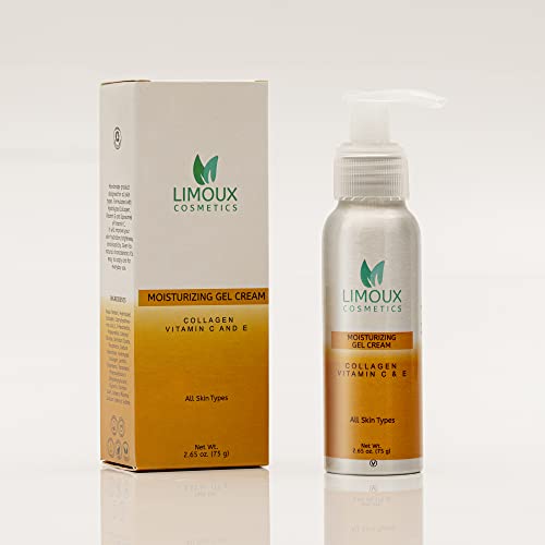 Limoux Cosmetics - Conjunto de rotina de cuidados com a pele - soro facial, creme de gel facial hidratante,