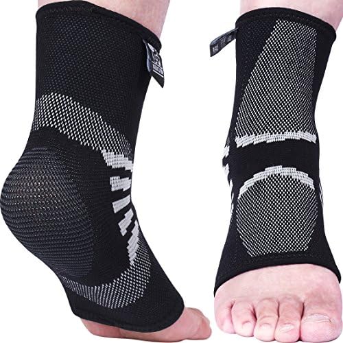 Pacote de punho de pulso no tornozelo com mangas de compressão de tornozelo