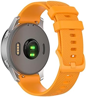 EGSDSE 20 22mm Redução rápida Silicone Watch Band Strap for Garmin Forerunner 745 Smart Watch Wrist Band