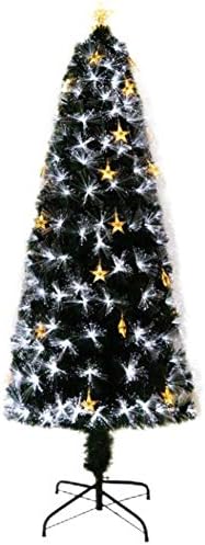 Árvore de Natal de fibra óptica de CAIXIN, pré-iluminação Decoração de flash em casa Flash Star ornamentos de
