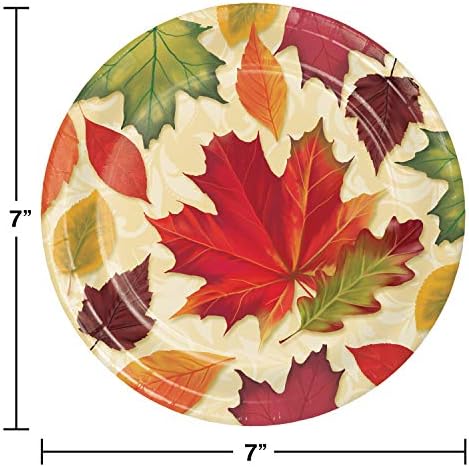 Placas de sobremesa de folhas de outono de conversão criativa, 7 , multicoloria