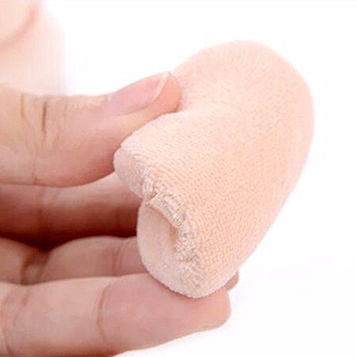 Fundação de esponja de esponja macia colorida em pó cosmético