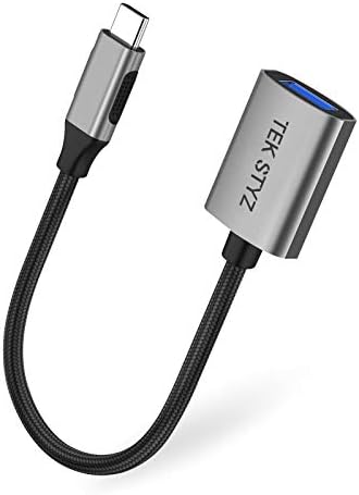 TEK Styz USB-C USB 3.0 Adaptador compatível com o seu TOME LG TOME FP5 OTG TIPO-C/PD CONVERSOR USB 3.0 MASB