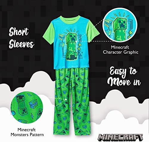 Minecraft Boys Big Pijama Set