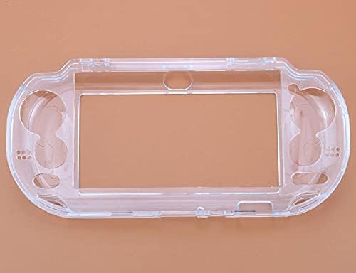 Capa de caixa dura de cristal de melocifia para a Sony PS Vita 1000 PSV 1000 Protetive Skin Gamepad
