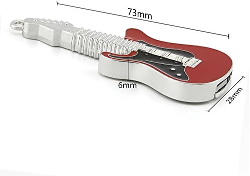 32 GB USB 2.0 Flash Drive Metal Music Music Guitar Pen Drive Memory Stick Thumb Drive